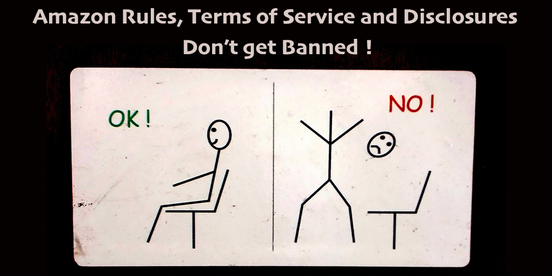 amazon rules - don't get banned