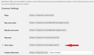 wordpress setup
