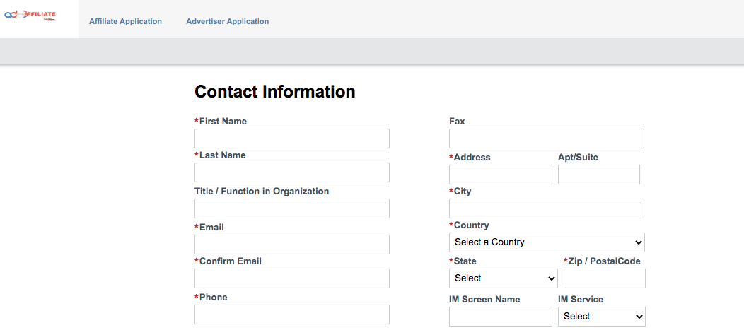 redirected application