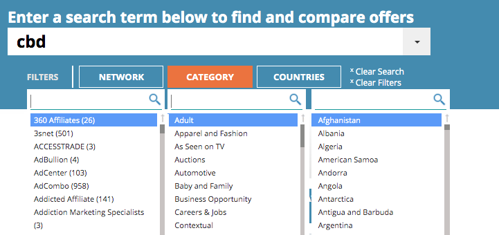 offervault cpa search